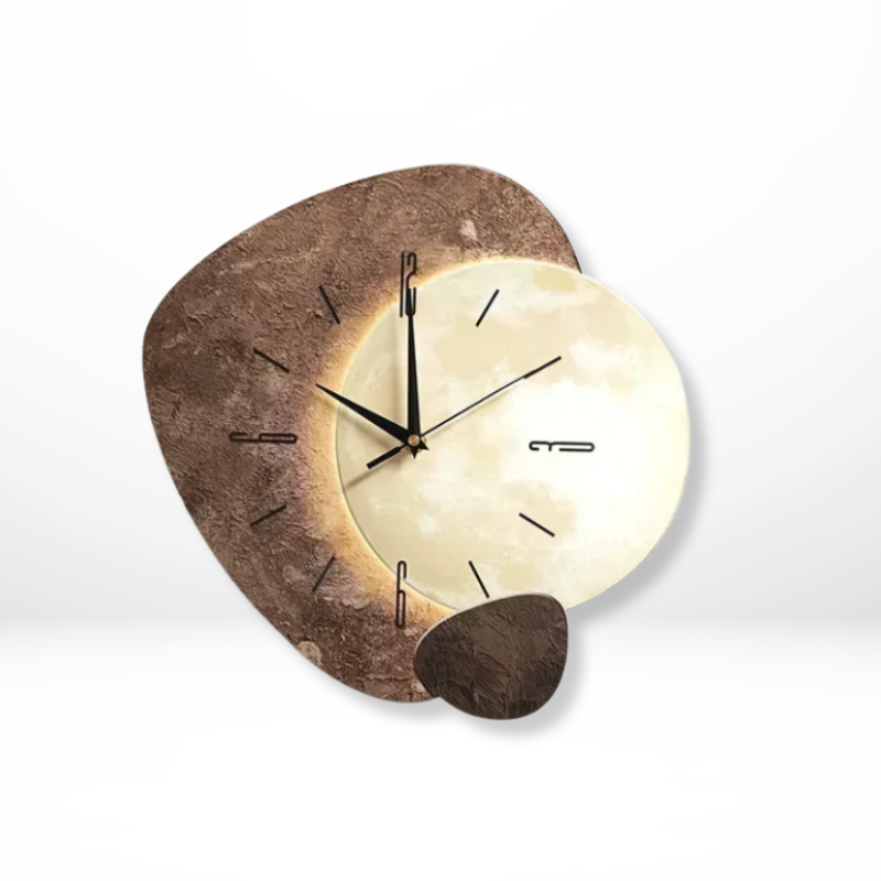 Modern Silent Backlit Quartz Wall Clock