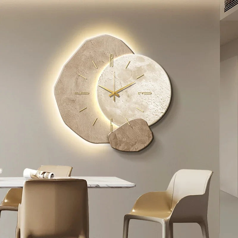 Modern Silent Backlit Quartz Wall Clock