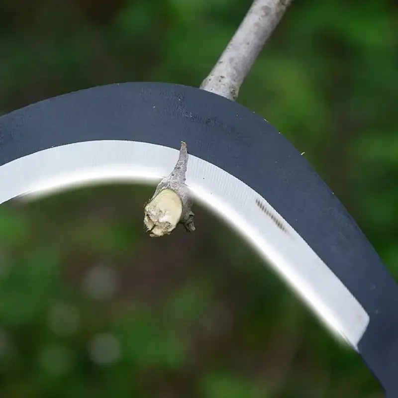 Multi-Purpose Heavy-Duty Steel Sickle Head for Grass Cutting