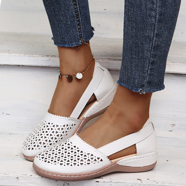 Orthopedic Cut-Out Slip-On Shoes