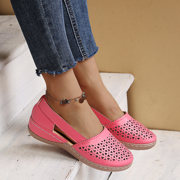 Orthopedic Cut-Out Slip-On Shoes