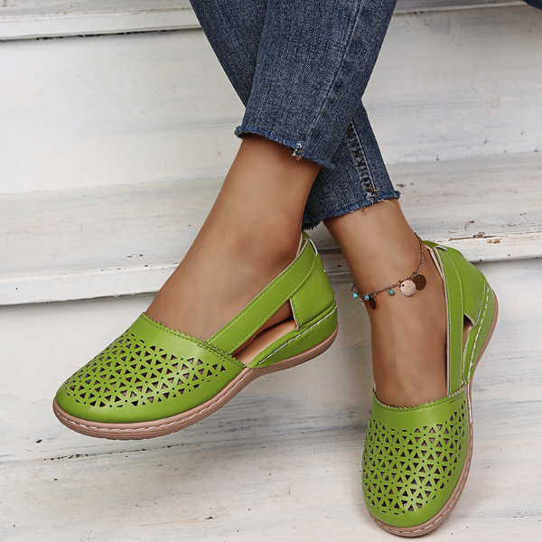 Orthopedic Cut-Out Slip-On Shoes