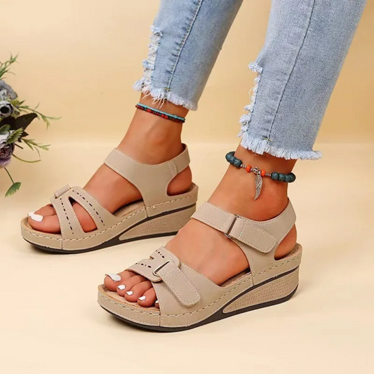 Orthopedic Wedge Sandals - Pain-Relieving Footwear