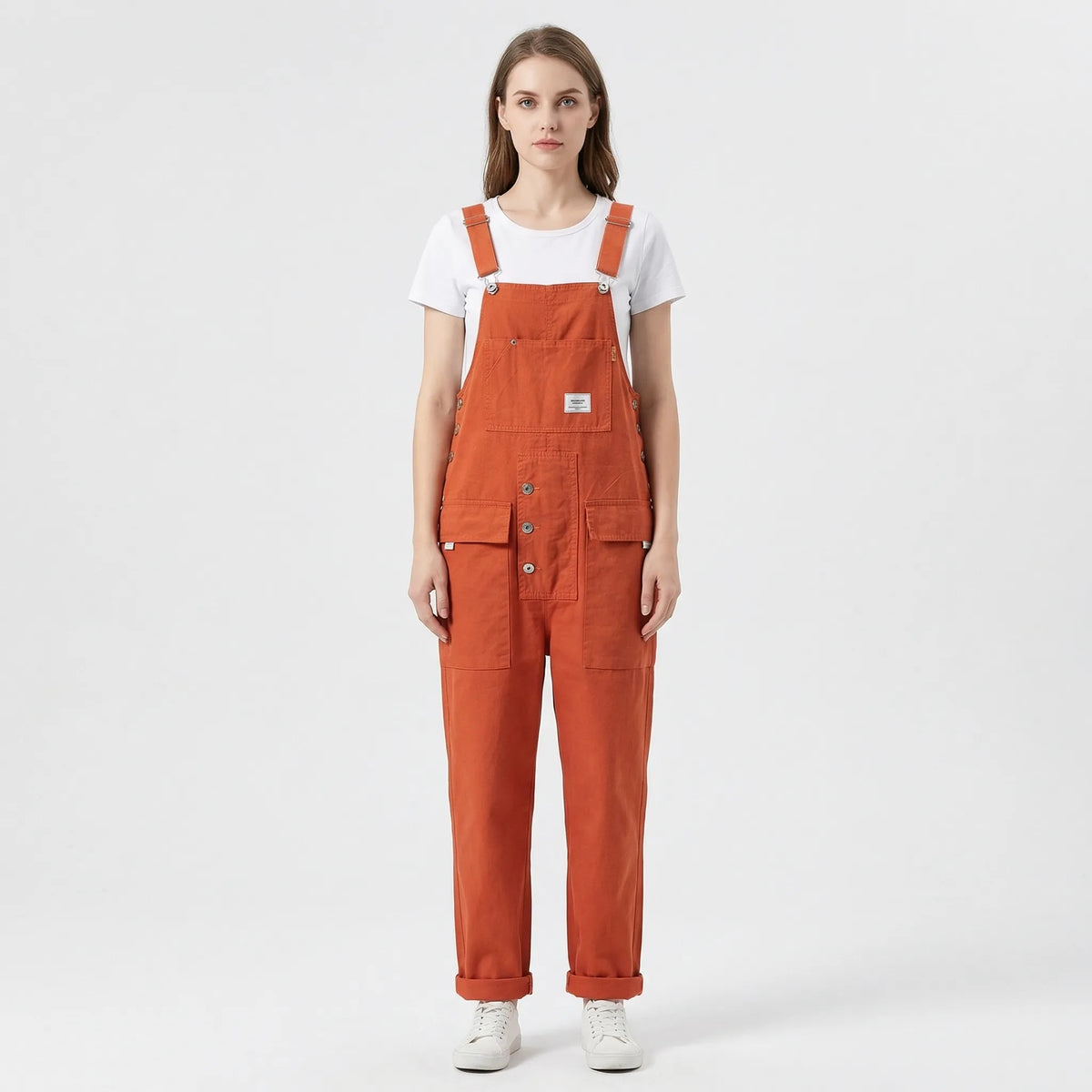 Overalls with Bib Pocket - Amber