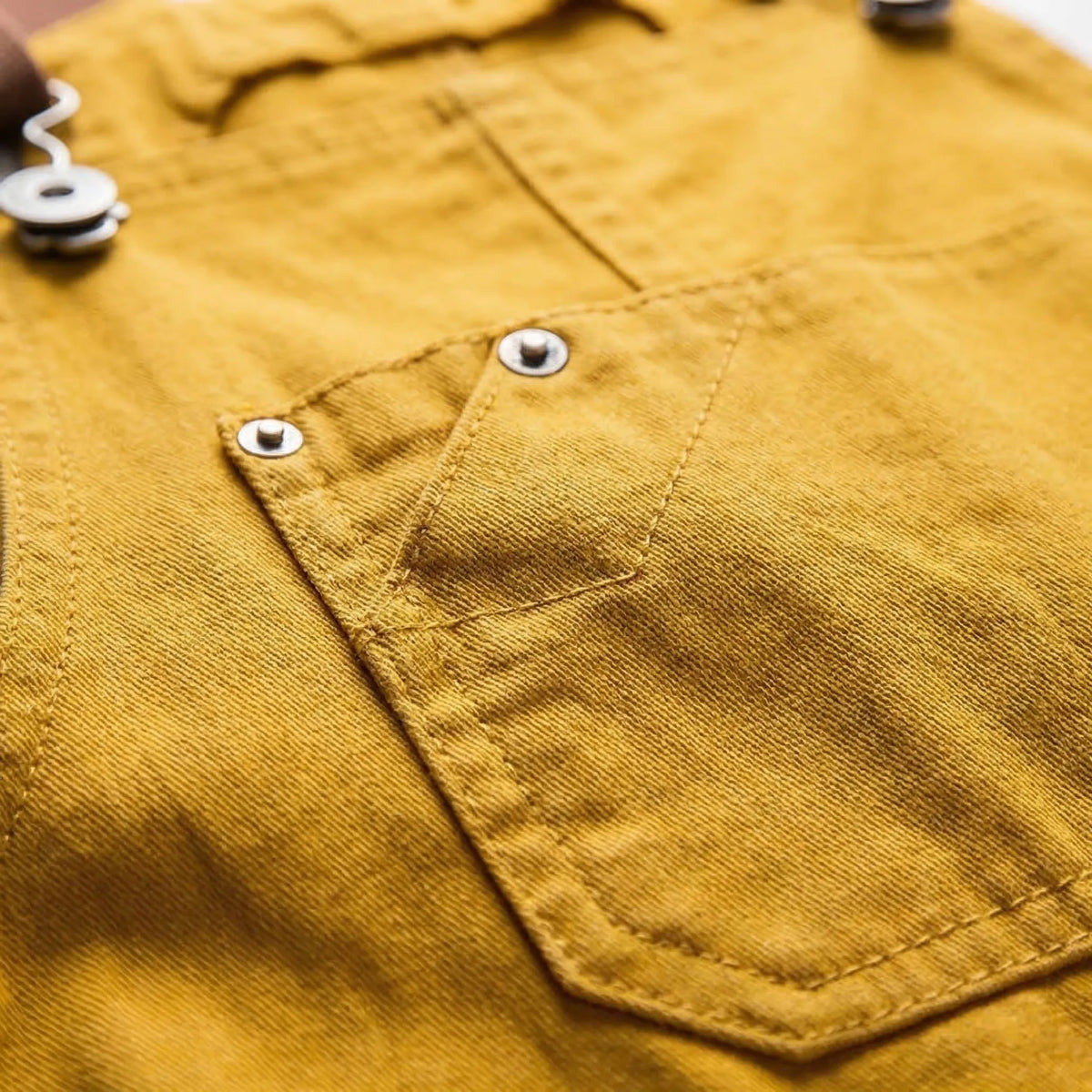 Overalls with Bib Pocket - Amber