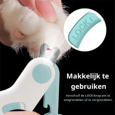 Pet Nail Clippers - Safe and Easy Trimming with Light