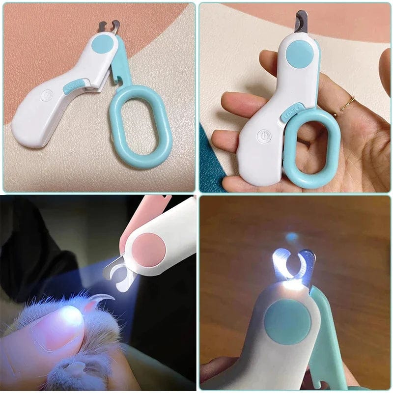 Pet Nail Clippers - Safe and Easy Trimming with Light