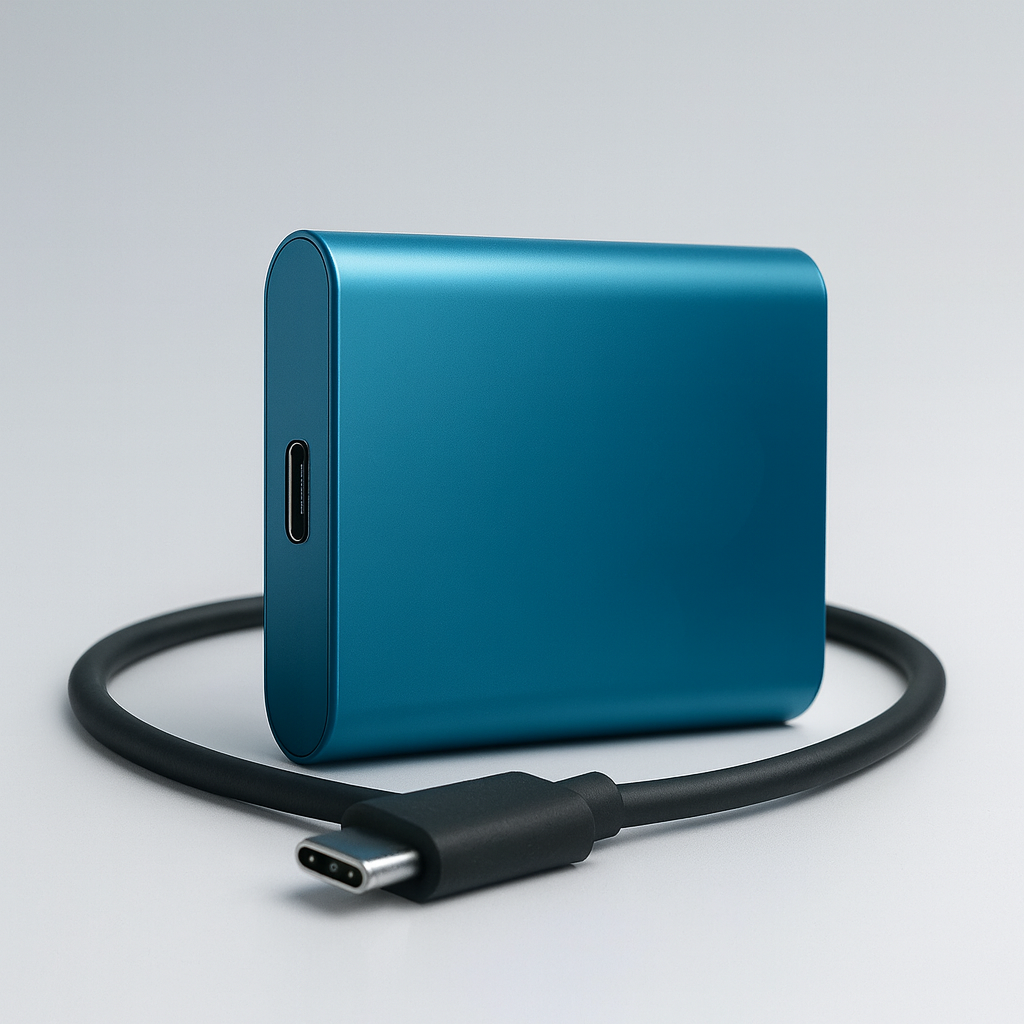 Portable External USB-C Solid State Drive