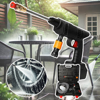 Portable Pressure Washer 26 Bar / 377 PSI – with 260W Battery, Charger and Carrying Case