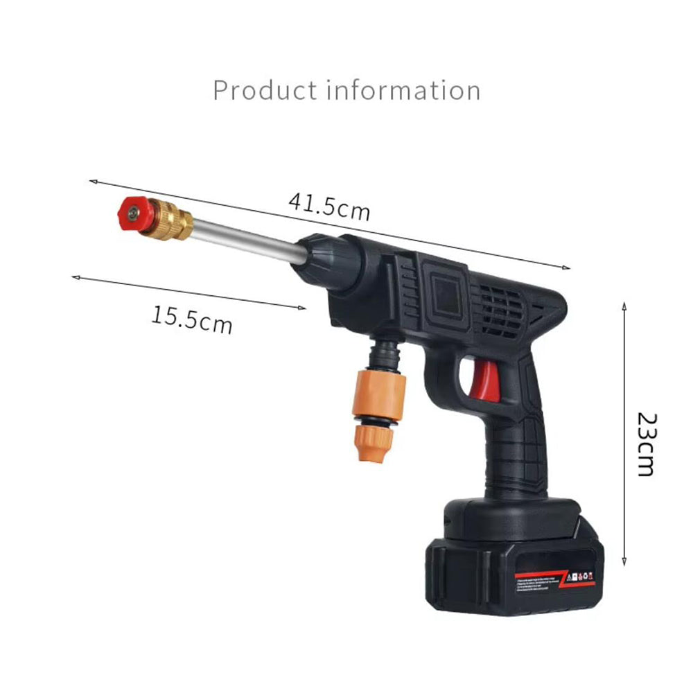 Portable Pressure Washer 26 Bar / 377 PSI – with 260W Battery, Charger and Carrying Case