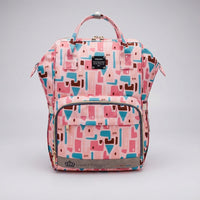 Practical Portable Diaper Bag with Smart Compartments