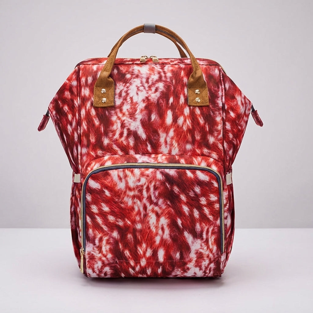 Practical Portable Diaper Bag with Smart Compartments