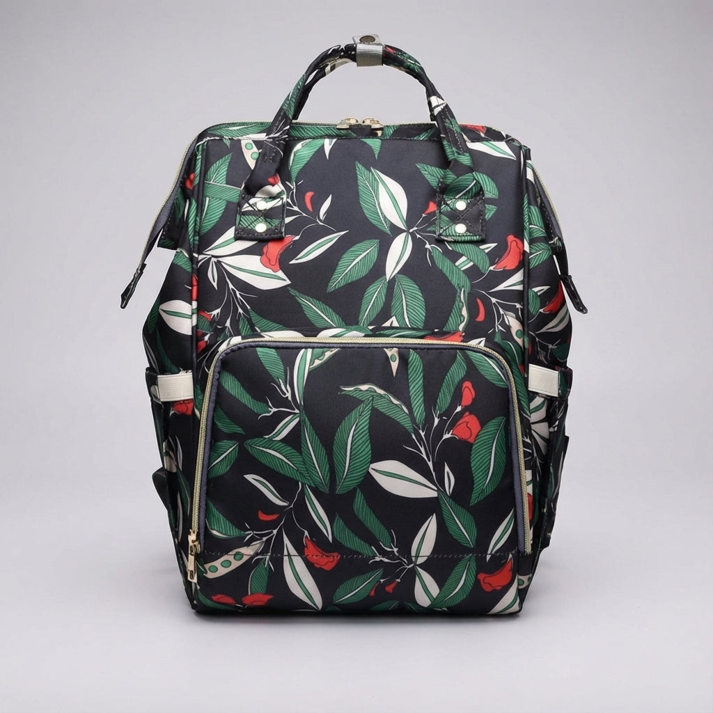Practical Portable Diaper Bag with Smart Compartments