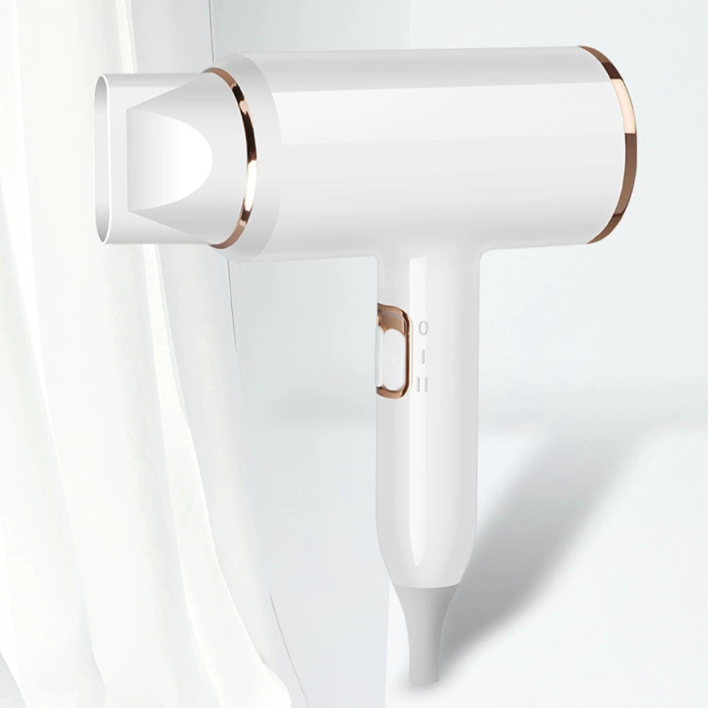 Professional 2400W Hair Dryer with Hot and Cold Air - Powerful Negative Ion Salon Hairdryer