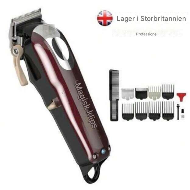Professional 5-Star Cordless Magic Clip Hair Clipper