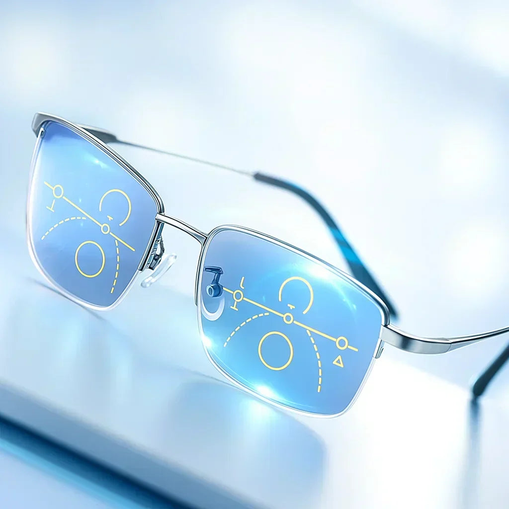 Progressive Multifocal Glasses for Clear Vision