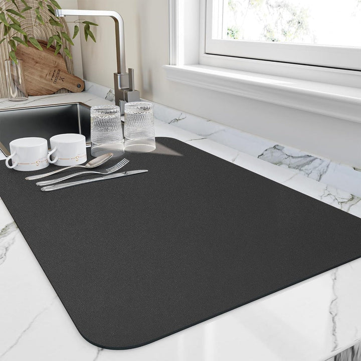 Quick-Dry Kitchen Dish Drying Mat