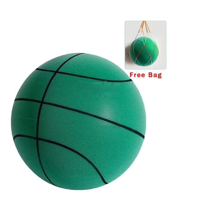 Quiet Soft PU Foam Basketball for Indoor Training