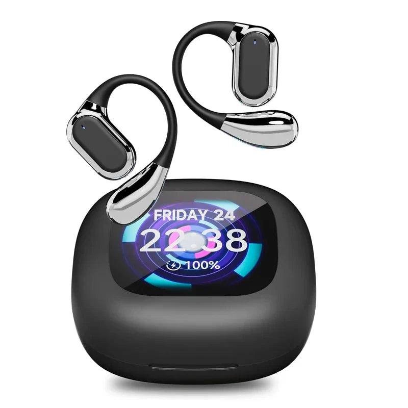 Real-Time Translator Earbuds with LCD Touchscreen