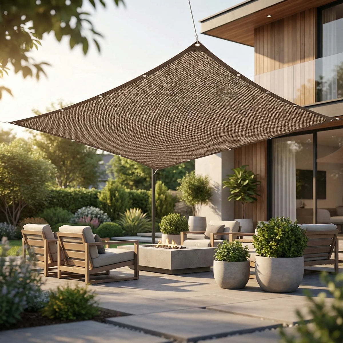 Rectangular Sun Shade Canopy