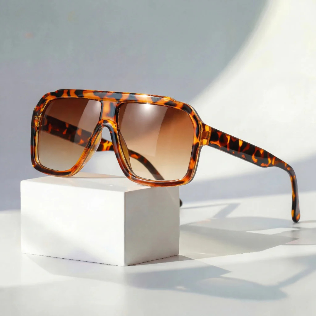 Retro Aviator Sunglasses with UV400 Protection