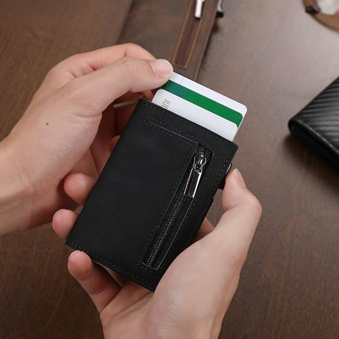 RFID-Blocking Slide Wallet