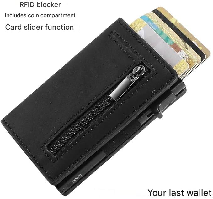 RFID-Blocking Slide Wallet