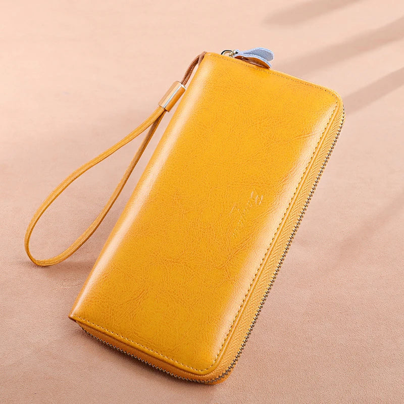 RFID Travel Wallet – Phone Pouch Clutch with Passport & Card Holder