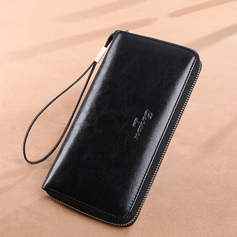 RFID Travel Wallet – Phone Pouch Clutch with Passport & Card Holder