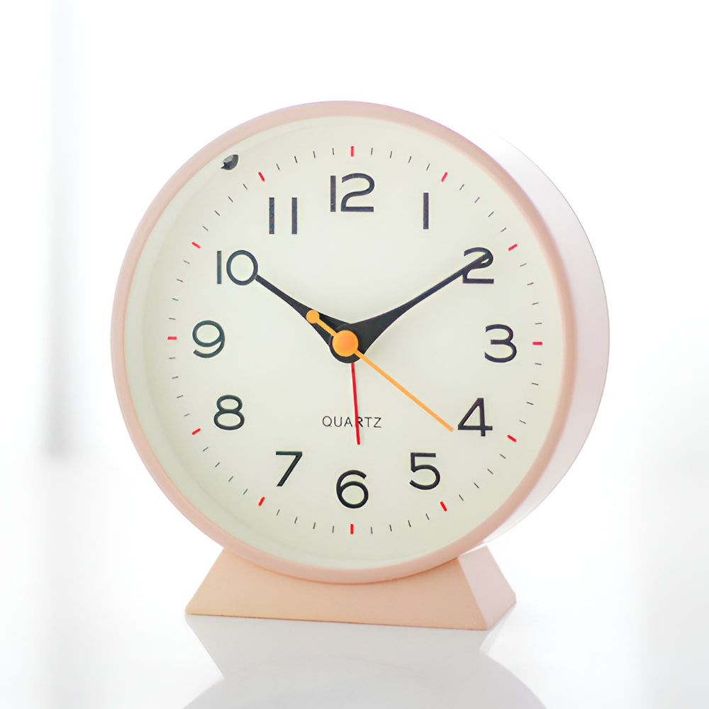 Silent Quartz Vintage Table Alarm Clock