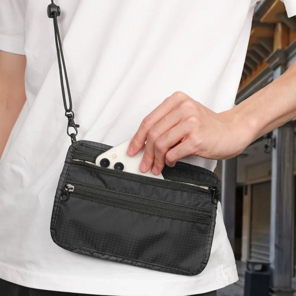 Slim Crossbody Travel Pouch