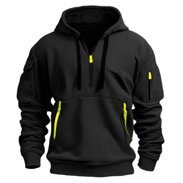 Soft and Stylish Men's Textured Hoodie