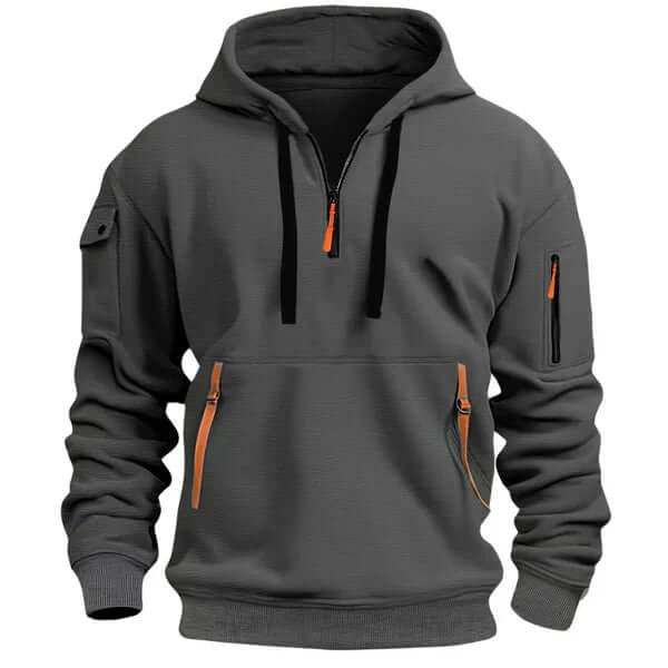 Soft and Stylish Men's Textured Hoodie