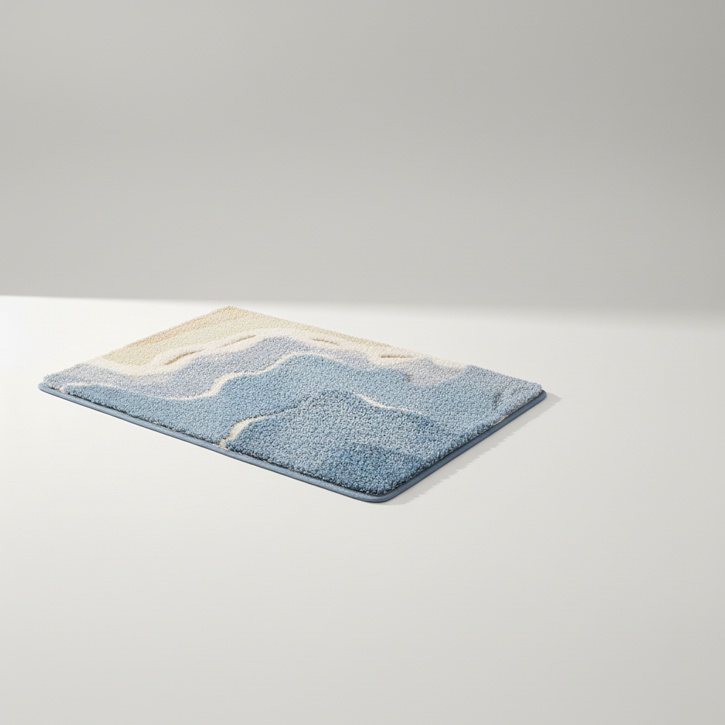 Soft Plush Bathroom Floor Mat