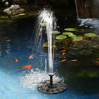 Solar Fountain Pump for Pond, Bird Bath, or Garden Decoration