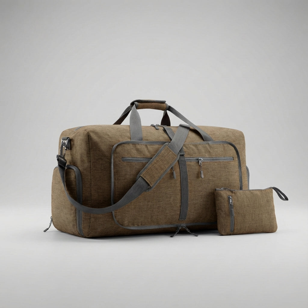 Spacious Foldable Travel Duffle Bag for Smart and Light Travel