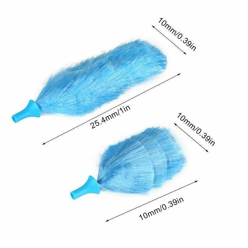 Spinning Duster with 2 Interchangeable Brushes