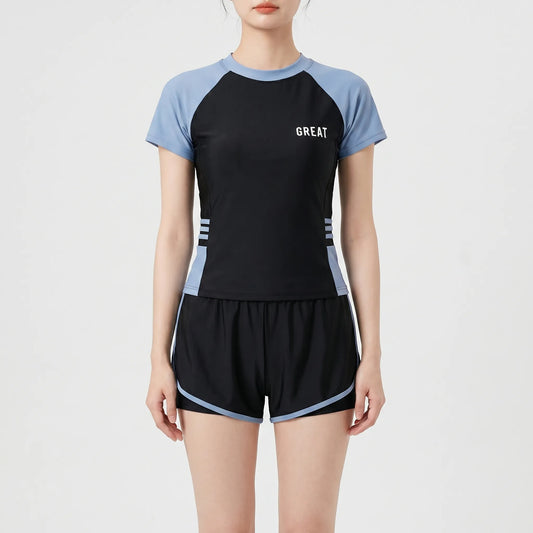 Sporty Two-Piece Swimsuit