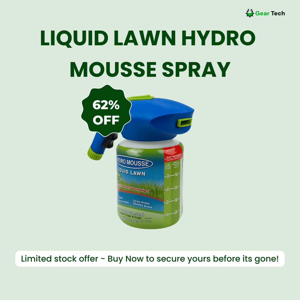 Spray-On Grass Seed for Patchy Lawns and High-Traffic Areas