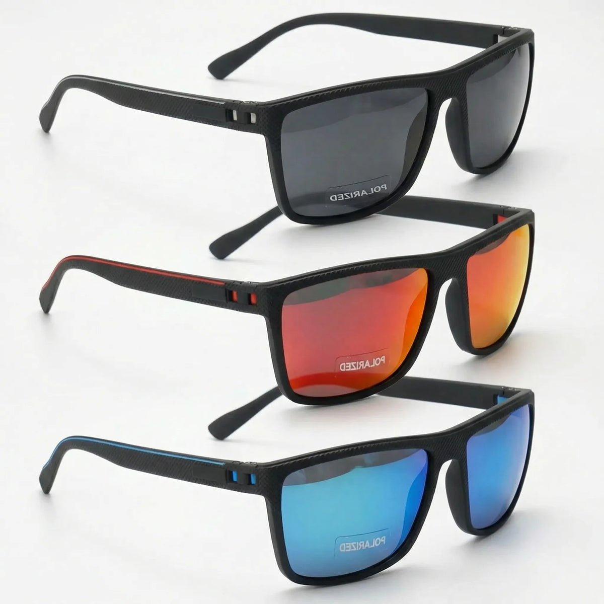 Square Frame Polarized Sunglasses