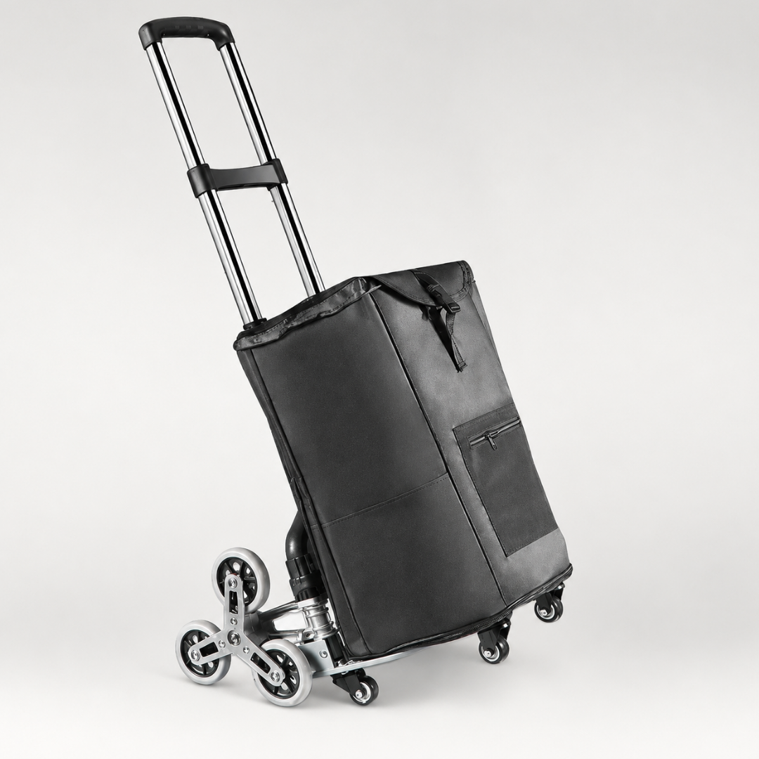 Stair-Climbing Folding Shopping Trolley