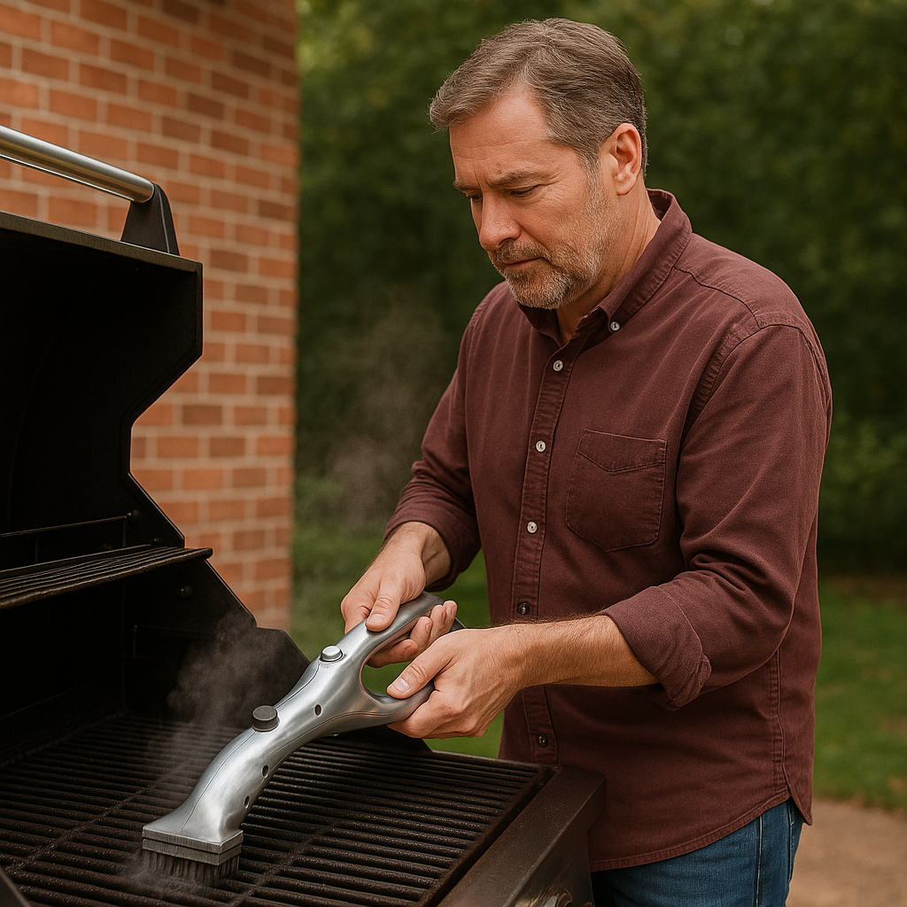 Steam BBQ Cleaning Brush