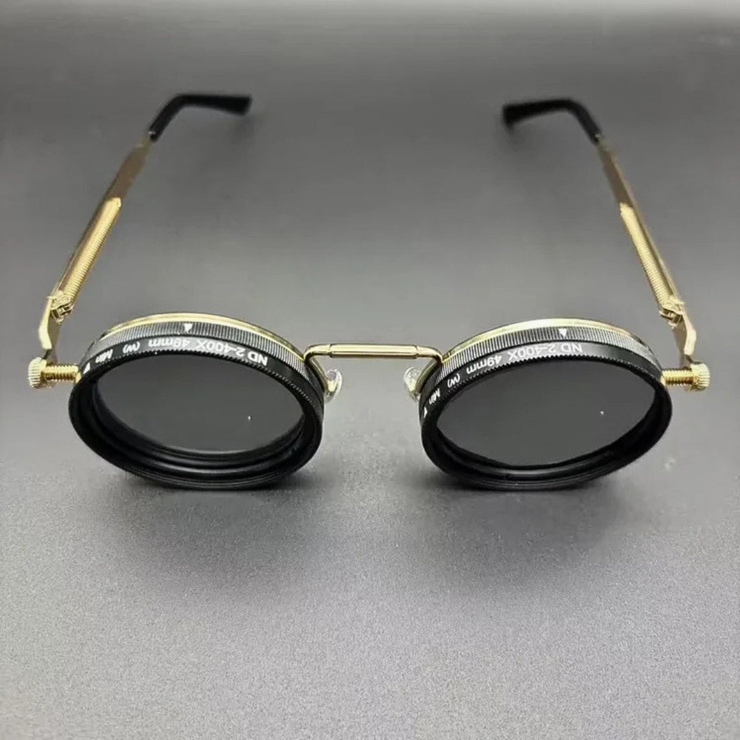 Steampunk Sunglasses with Round Lenses