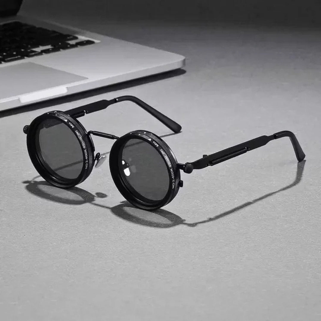 Steampunk Sunglasses with Round Lenses
