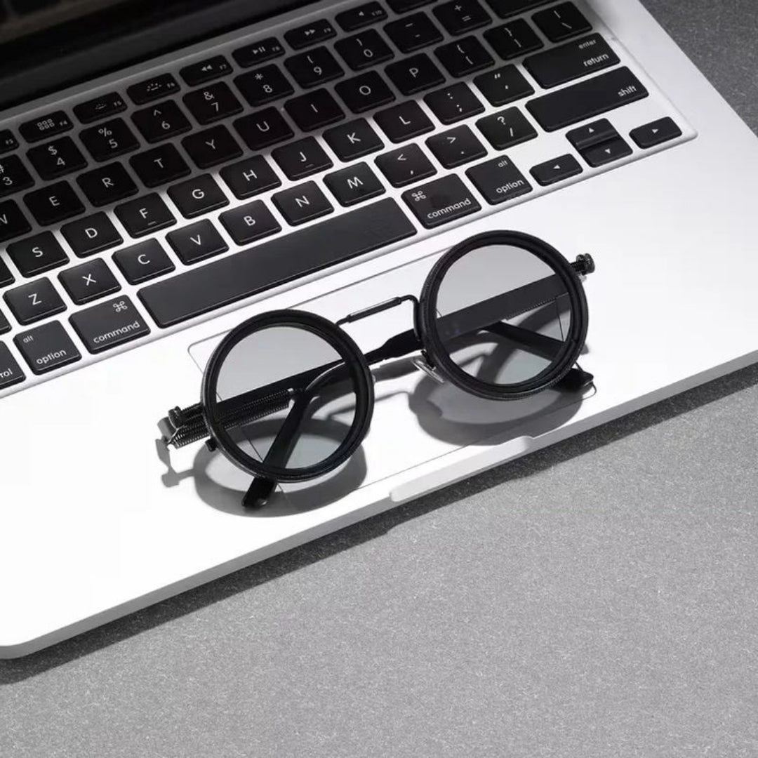 Steampunk Sunglasses with Round Lenses