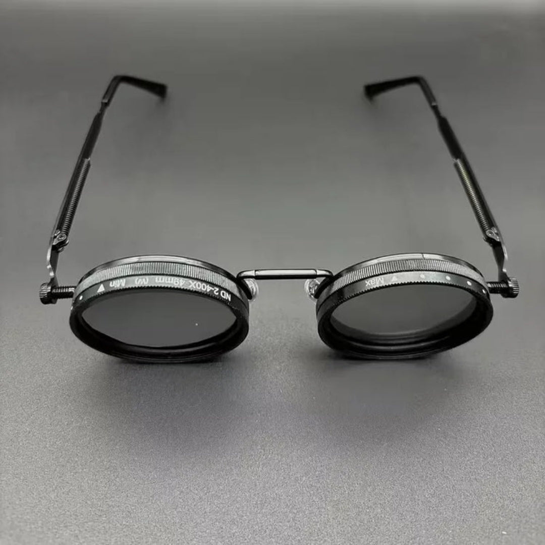 Steampunk Sunglasses with Round Lenses