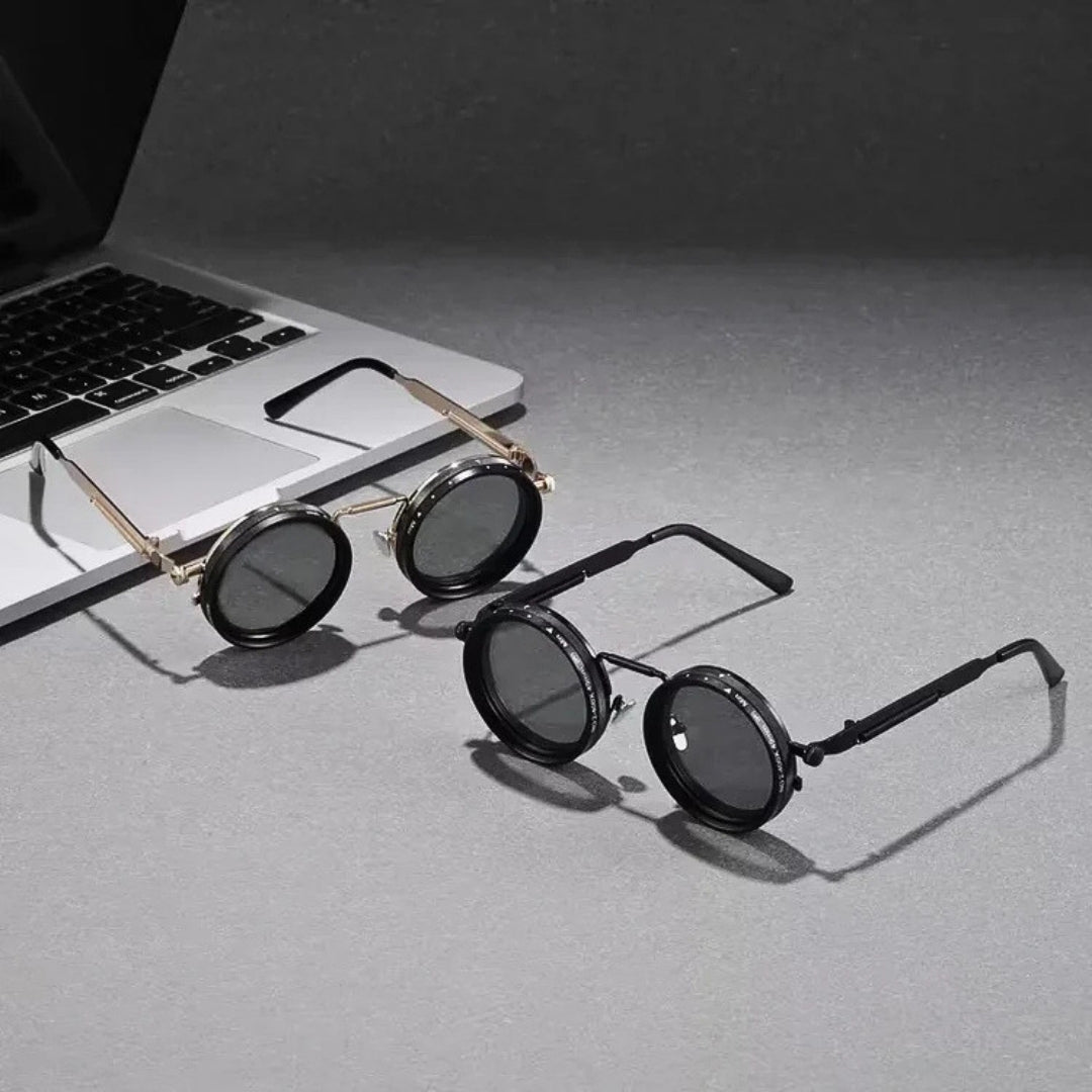 Steampunk Sunglasses with Round Lenses