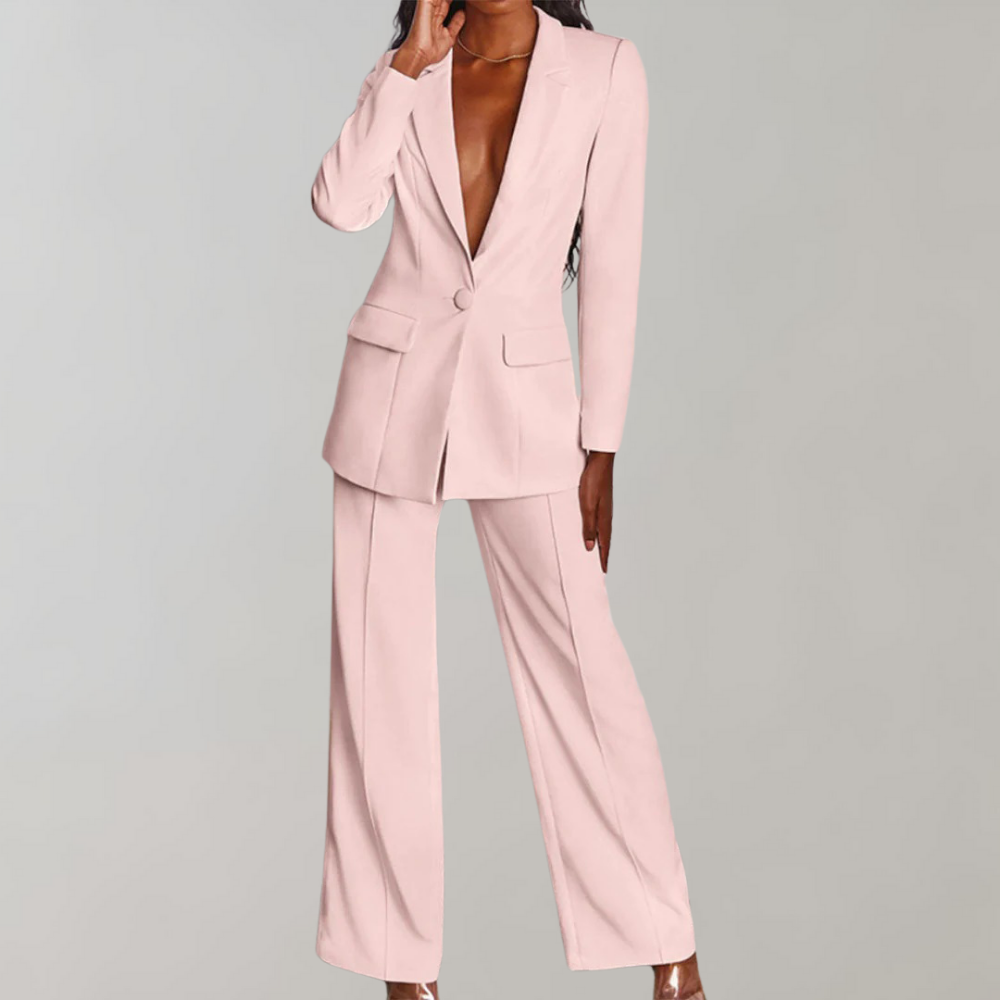 Stylish Blazer and Pants Set