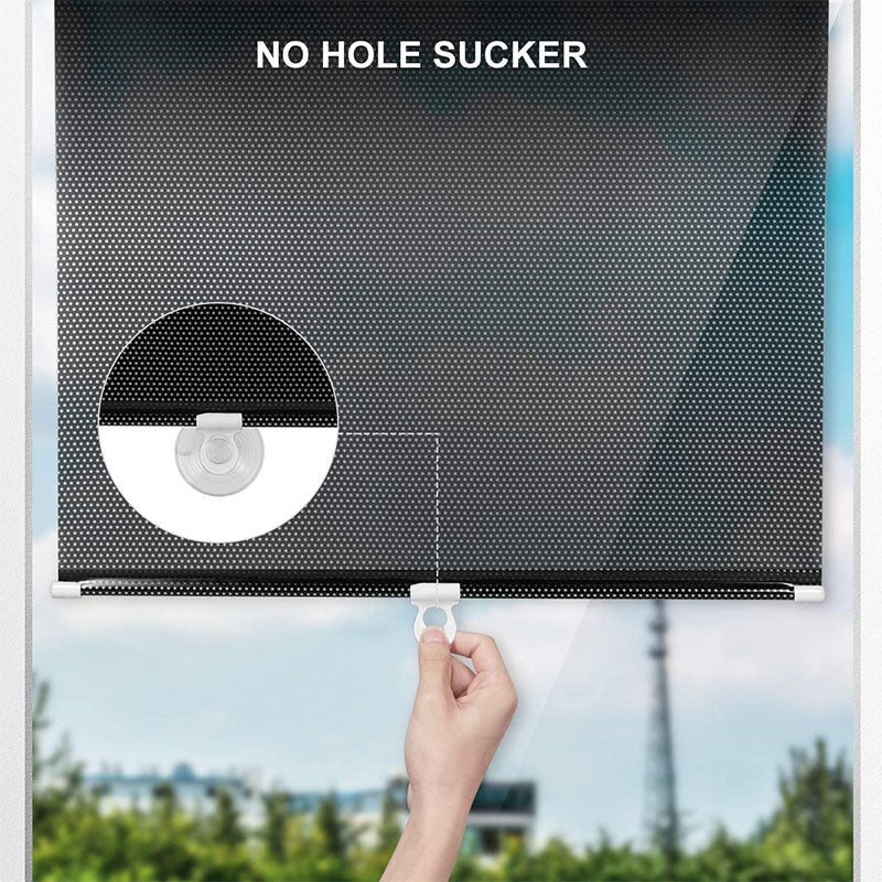 Suction Cup Window Sun Shade with No Drilling