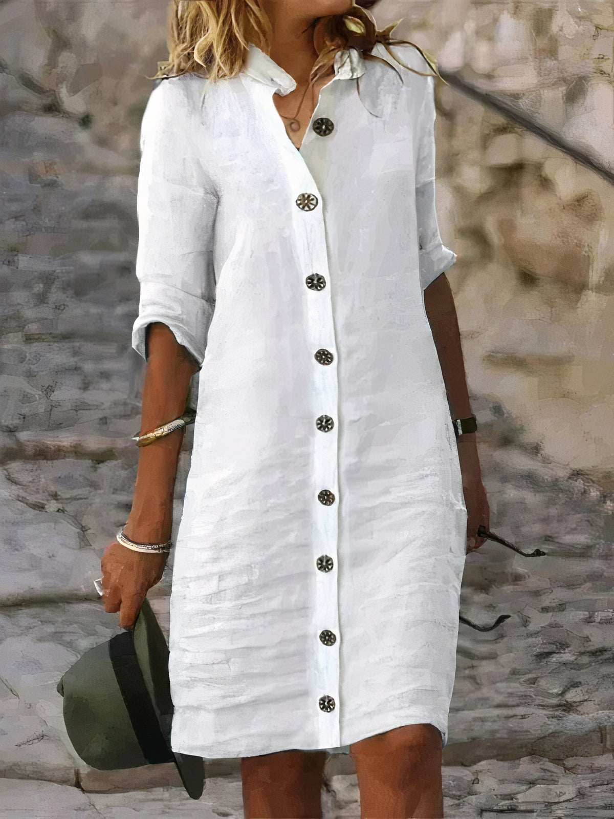 Summer Casual Midi Dress